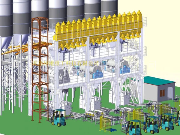 石膏砂漿生產設備 石膏砂漿生產設備